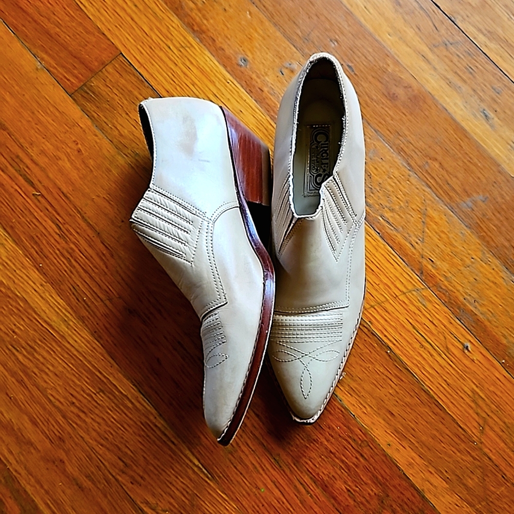 Vintage Circle S Cowboy Boot Booties